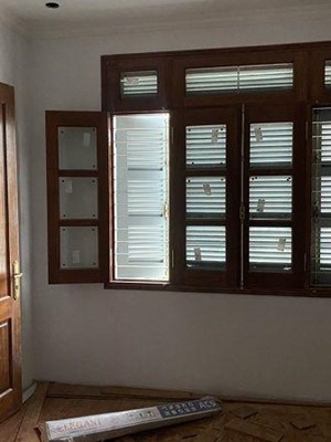 Thi công Cửa gỗ và Cầu thang gỗ Lim Lam Phi nhà chú Lượng Hà Tĩnh 22