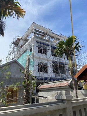 Thi công Cửa gỗ và Cầu thang gỗ Lim Lam Phi nhà chú Lượng Hà Tĩnh 31