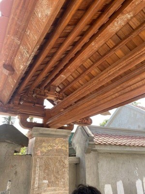 Thi công Cửa gỗ và Cầu thang gỗ Lim Lam Phi nhà chú Lượng Hà Tĩnh 34