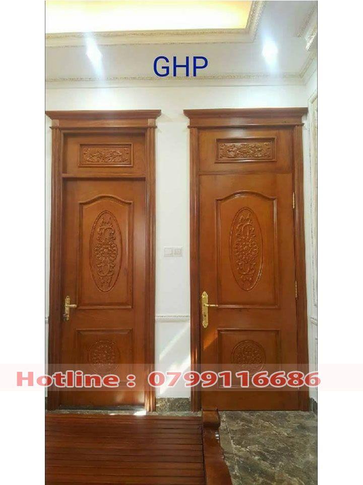 Cửa gỗ Tân cổ điển Lim Nam Phi 06