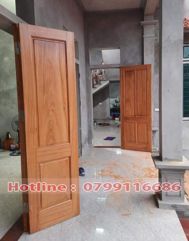 Cửa gỗ 1 cánh Lim Nam Phi 15