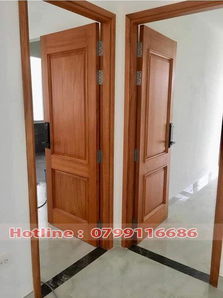 Cửa gỗ 1 cánh Lim Nam Phi 25