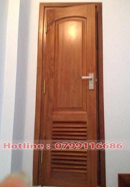 Cửa gỗ 1 cánh Lim Nam Phi 50