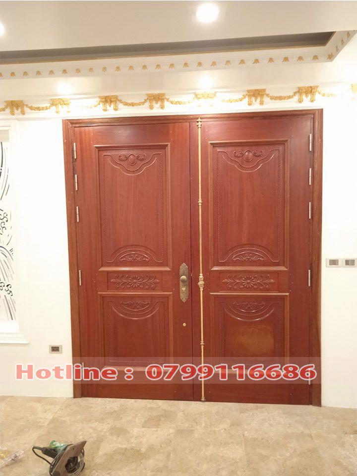 Cửa gỗ 2 cánh Lim Nam Phi 08