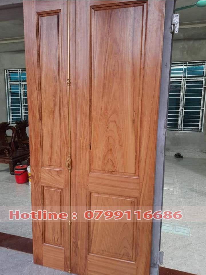 Cửa gỗ 2 cánh Lim Nam Phi 10