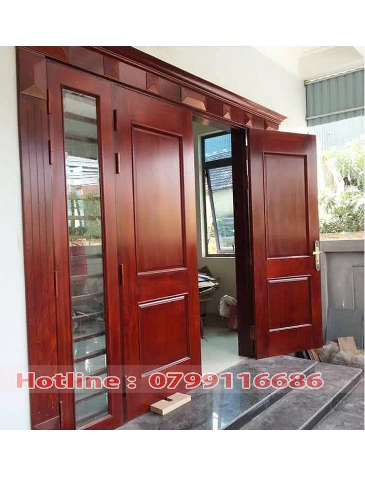 Cửa gỗ 2 cánh Lim Nam Phi 16