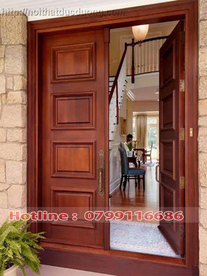 Cửa gỗ 2 cánh Lim Nam Phi 20
