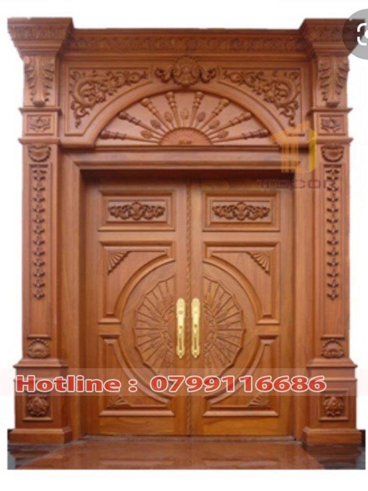 Cửa gỗ 4 cánh Lim Nam Phi 06