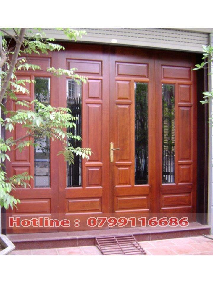 Cửa gỗ 4 cánh Lim Nam Phi 08