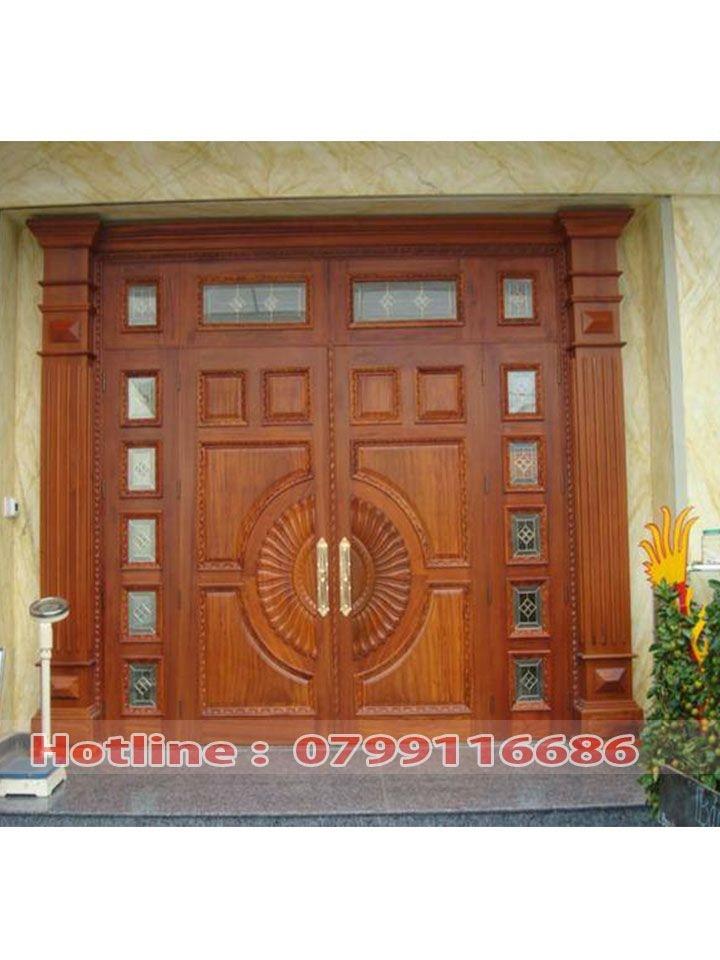 Cửa gỗ 4 cánh Lim Nam Phi 15