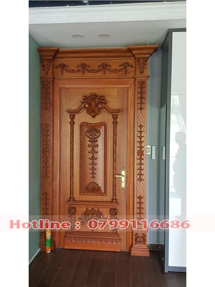 Cửa gỗ Tân cổ điển Lim Nam Phi 02