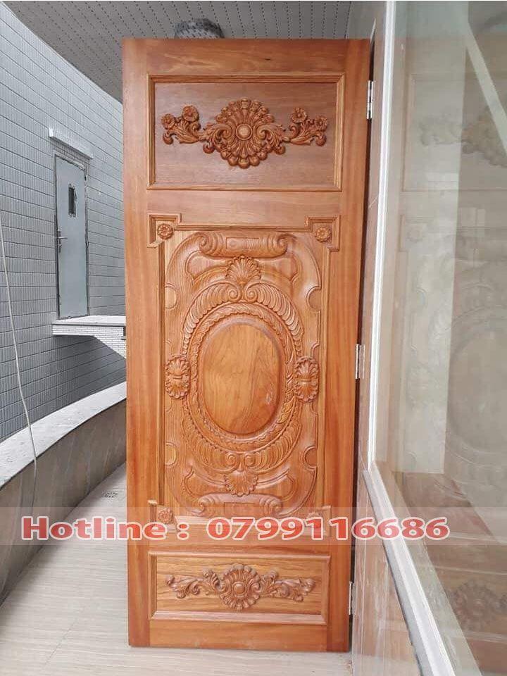 Cửa gỗ Tân cổ điển Lim Nam Phi 08