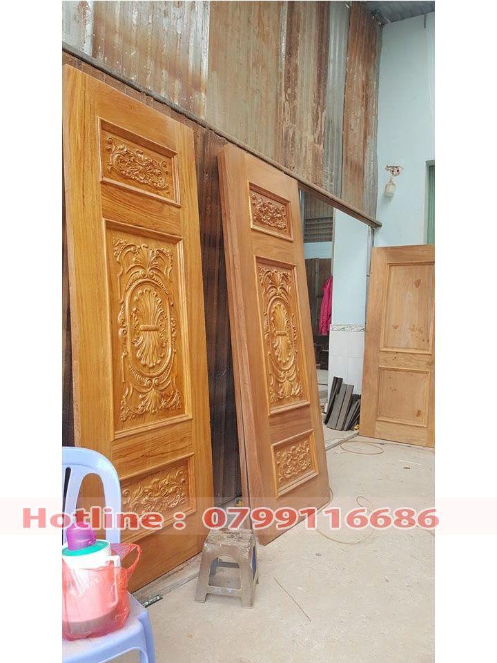 Cửa gỗ Tân cổ điển Lim Nam Phi 10