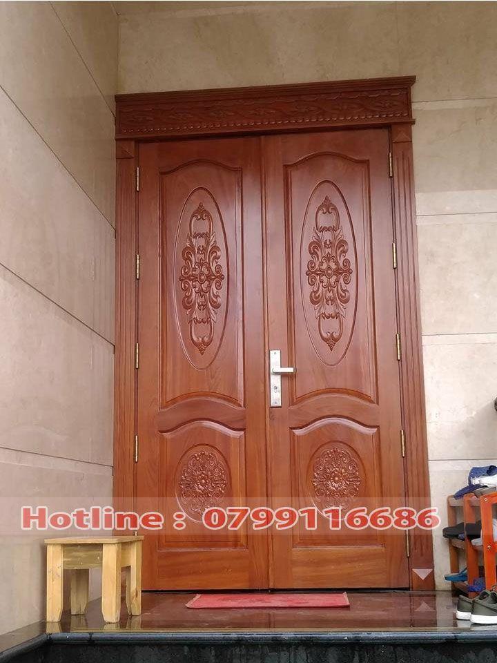 Cửa gỗ Tân cổ điển Lim Nam Phi 11