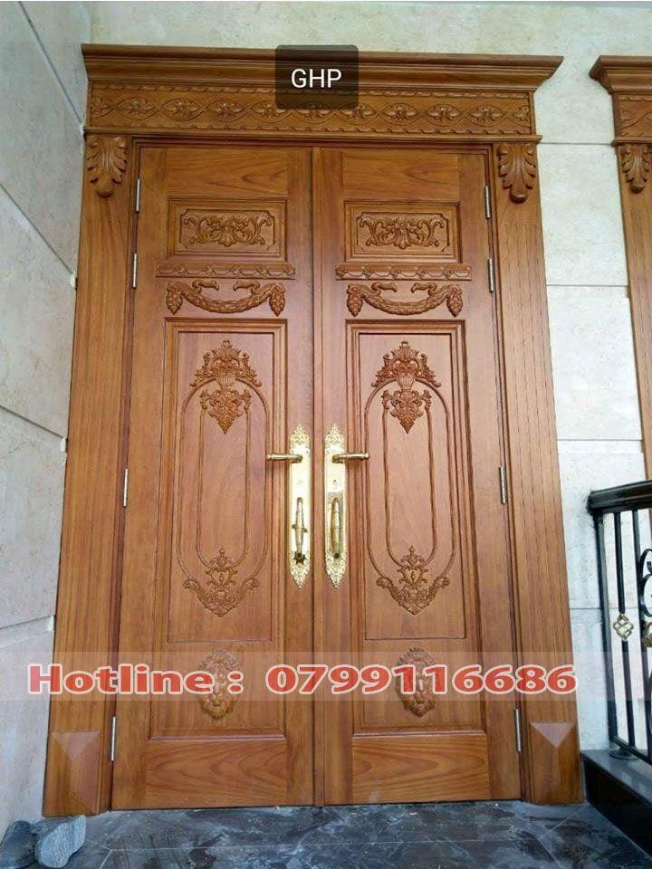 Cửa gỗ Tân cổ điển Lim Nam Phi 15