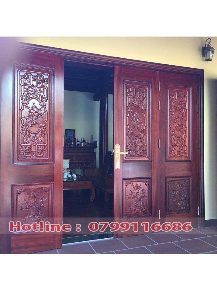 Cửa gỗ Tân cổ điển Lim Nam Phi 18
